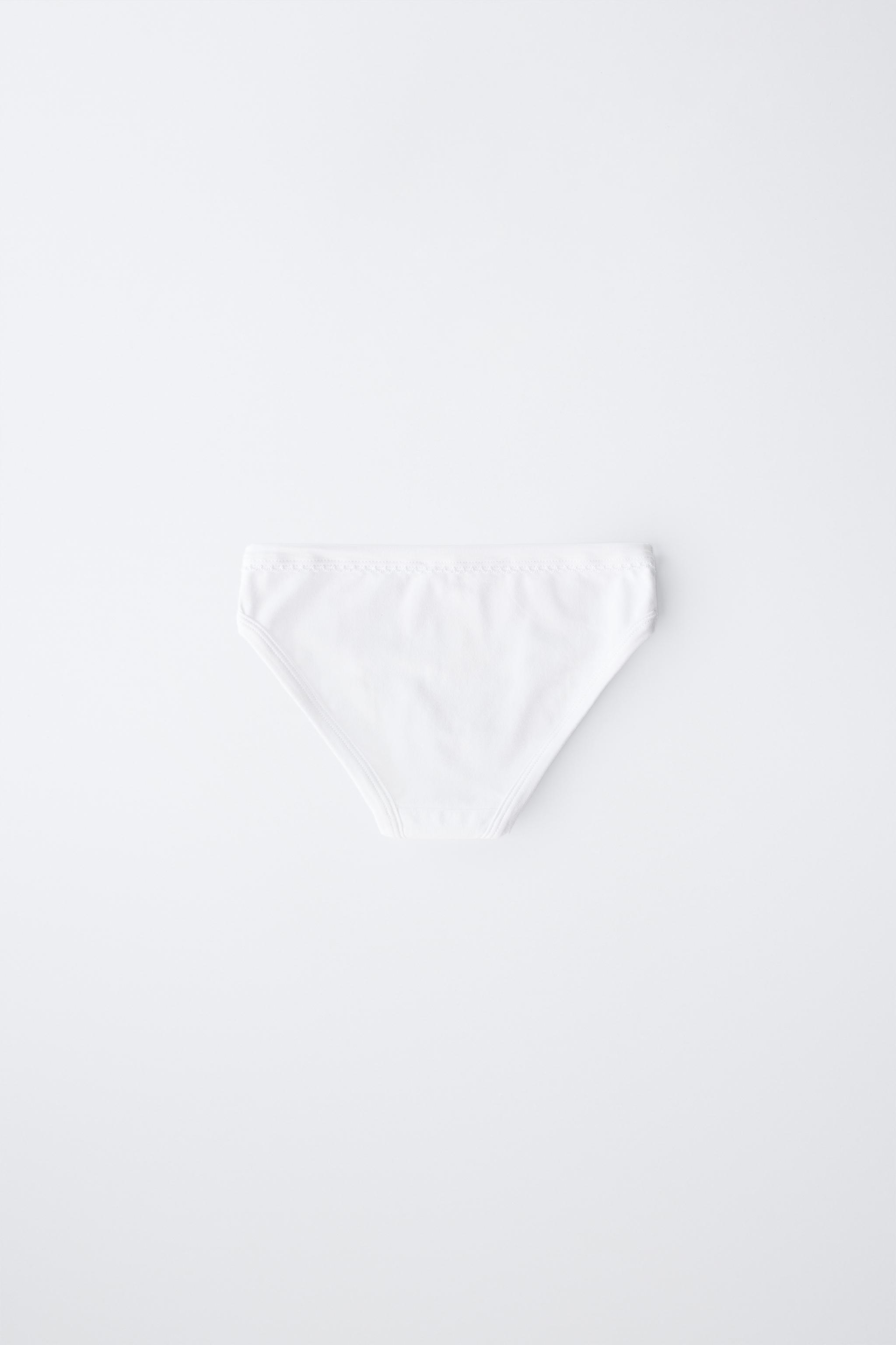 6-14 ANS/ LOT DE TROIS CULOTTES UNIES